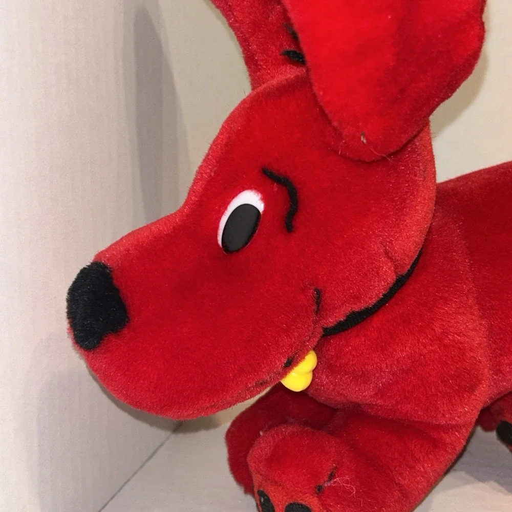 Vintage SCHOLASTIC Clifford the big red dog plush 24 cm P2‎